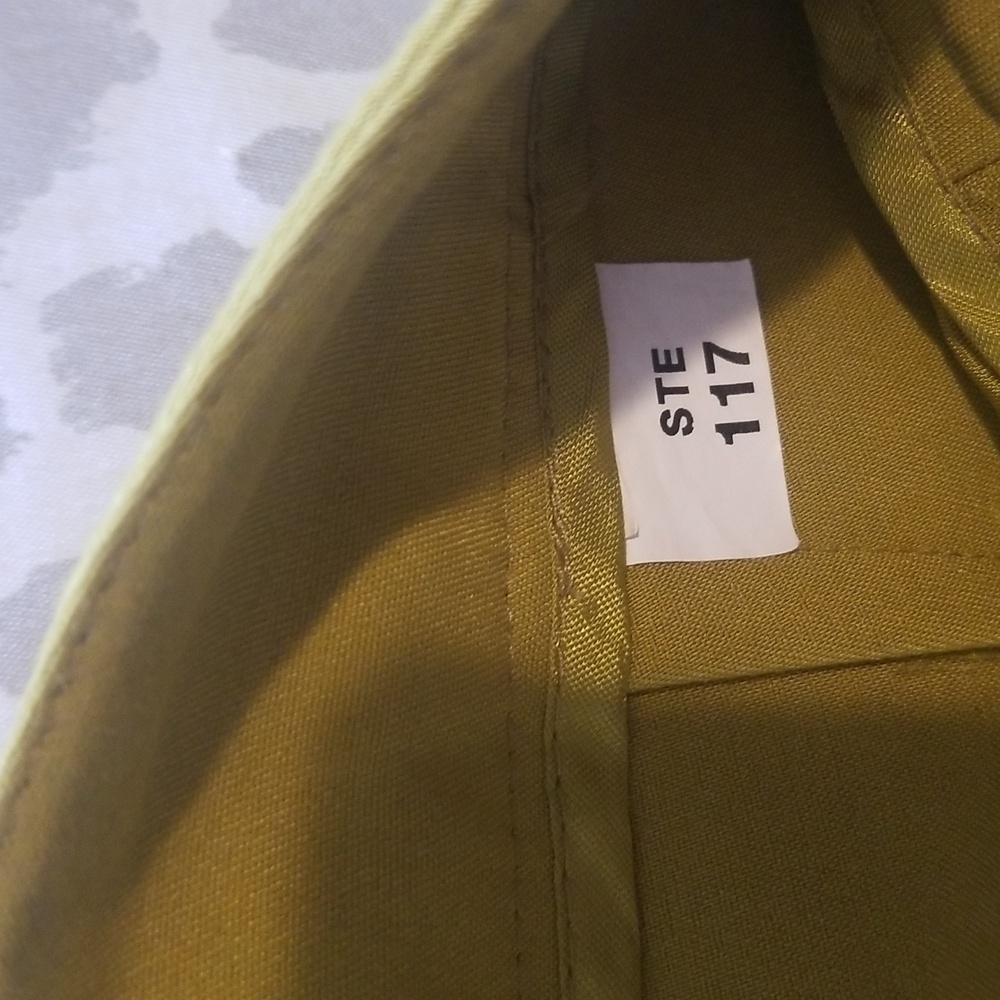 Zara Basic Collection Yellow Pants - image 5